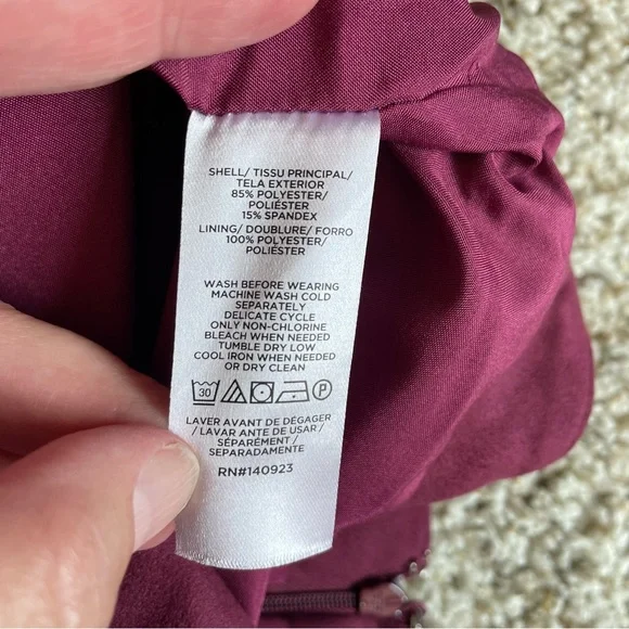 Loft Faux Suede Wrap Skirt size 0 - Picture 9 of 9